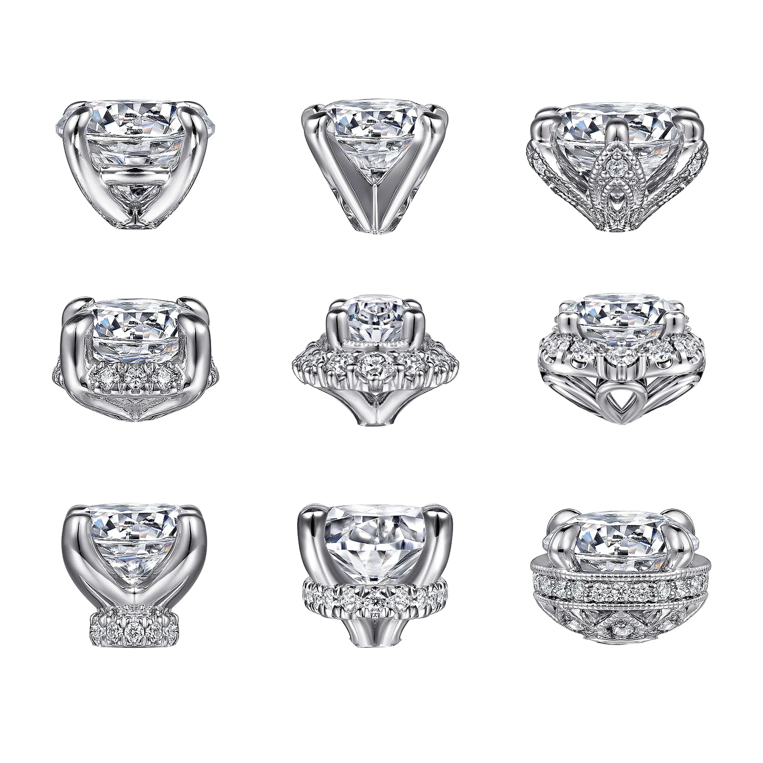 Ring setting and mounting detail